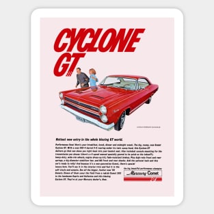MERCURY CYCLONE GT - advert Sticker